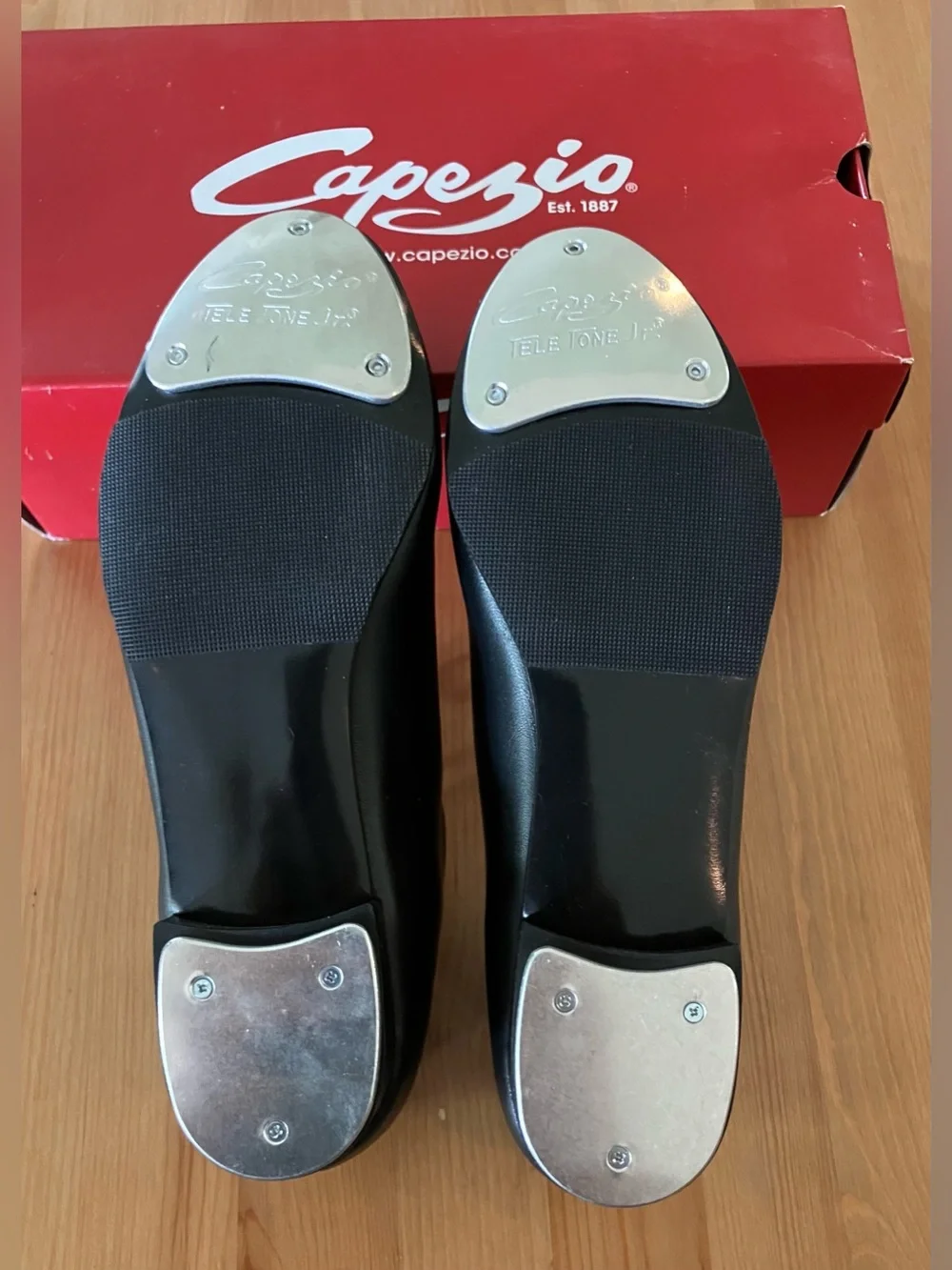 NEW Capezio Tapster 442 Black Men’s Oxford Tap Shoes Size 8